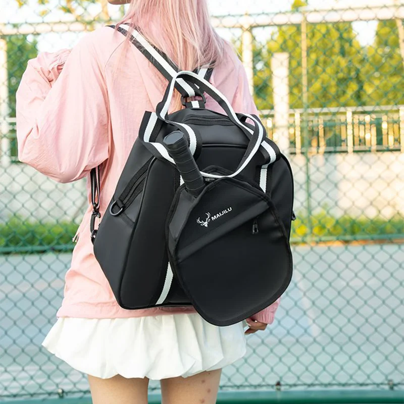 

2025 New Tennis Badminton Raquet Sports Bag Men Women Adult Racket Pack Can Hold 2 Rackets