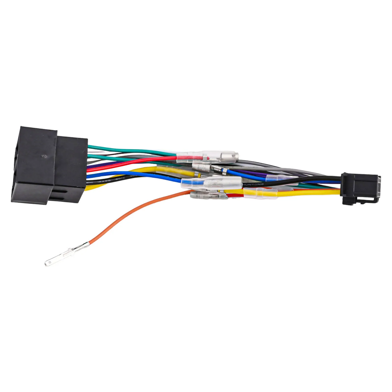 16 Pin Wiring Harness Car Radio Wiring Harness Vehicle Audio Upgrade Perfect Fit Quick Mating Easy Installation