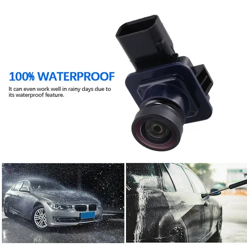 Imagen 2 del producto Cámara de estacionamiento de respaldo de visión trasera de vehículo para Ford Explorer 2011-2015 EB5Z-19G490-A DB5Z19G490A con líneas guías