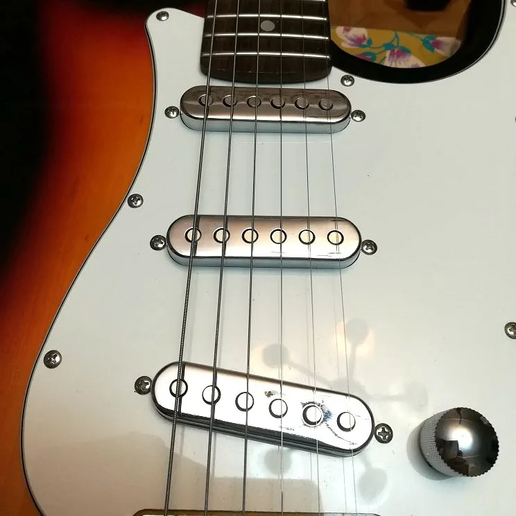 3Pcs Brass Single Coil Pickup Covers Metal Pickup Cap Shell for ST SQ Electric Guitar Durable Replacement Pickup Cover