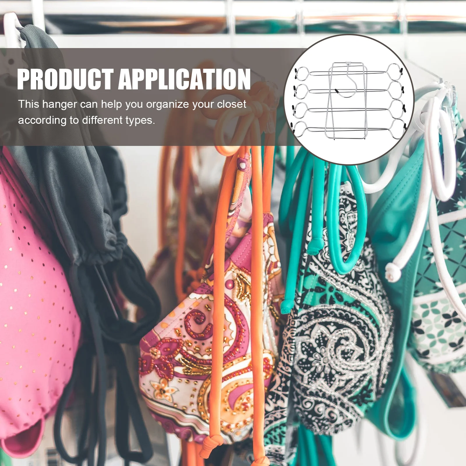 

8-Tier Folding Rack Multi-Function Underwear Hanger Convenient Bra Holder Household Bra Hanger Dormitory Accessory Cloth Storage