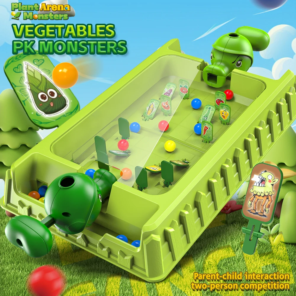 

Pinball Machine Educational Pinball Game Pinball Machine 2-Player Toddler Toys Table Top Pinball Machine For 3-5 Year Old