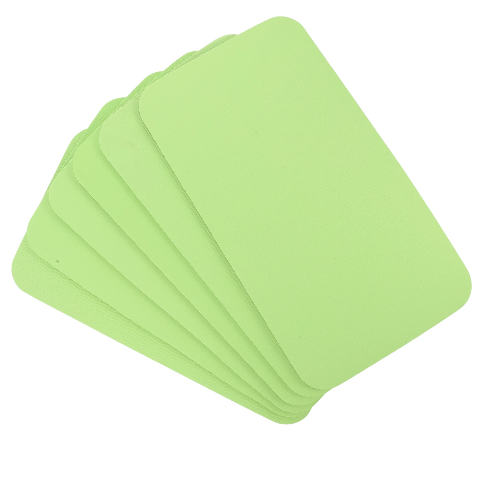 

6pcs Yoga Mat Knee Pad Cushion Thick Comfortable Portable Fitness Equipment Yoga Sitting Pad Kneeling Cushion