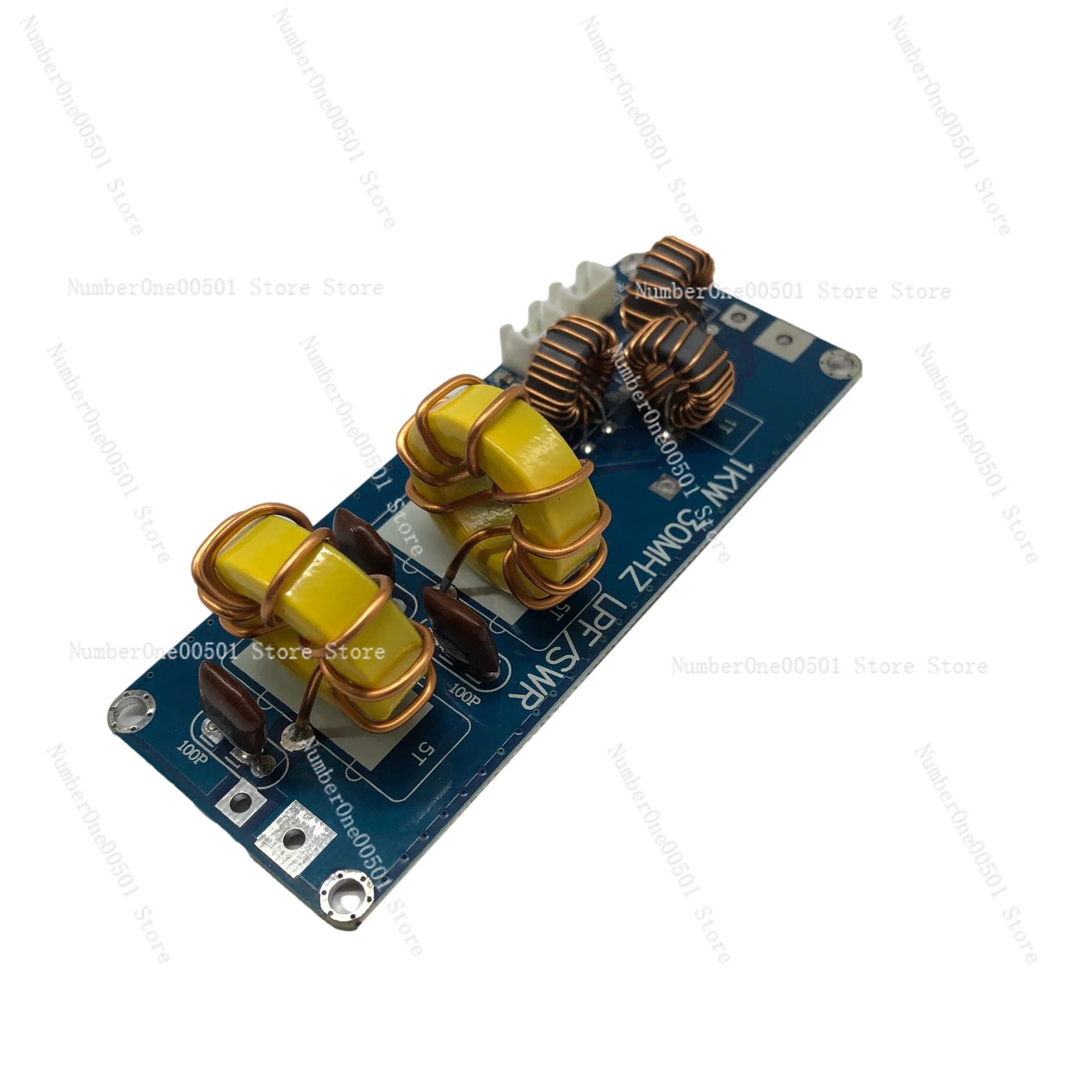 30MHz 1KW high frequency low pass filter LPF short wave HF with standing wave ratio detection forward and reverse power output