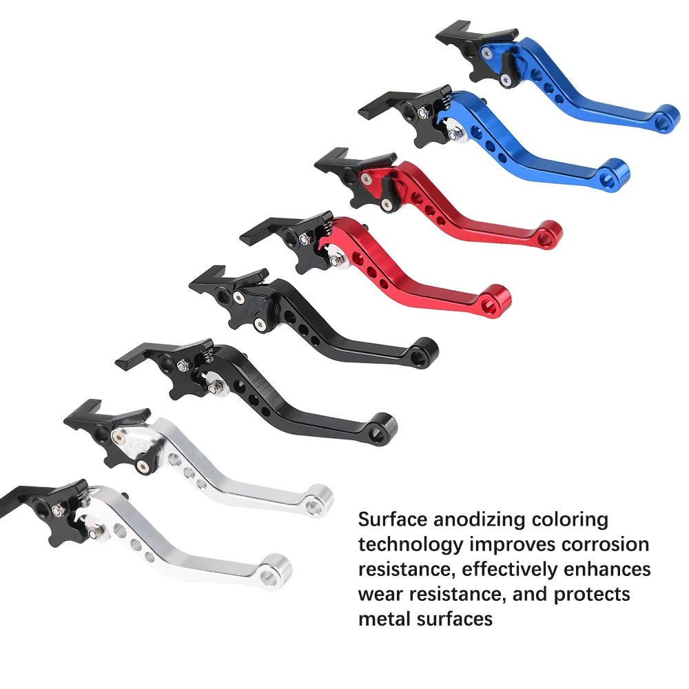 Bike Adjustable Grip Handle Drum Lever Front And Rear Disc Brakes Modification Accessories Universal Motorcycle Clutch Brake