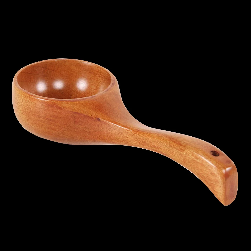 

Wooden Rice Spoon Natural Grain Kitchen Tool For Coffee Tea Sugar Flour Spices Stevia Scoop Tableware Wood Tablespoon