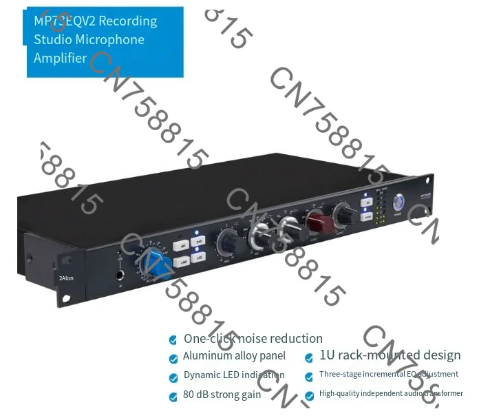 For Alctron, MP73EQV2 Professional Studio Microphone EQ Amplifier Recording Microphone, Fast Shipping