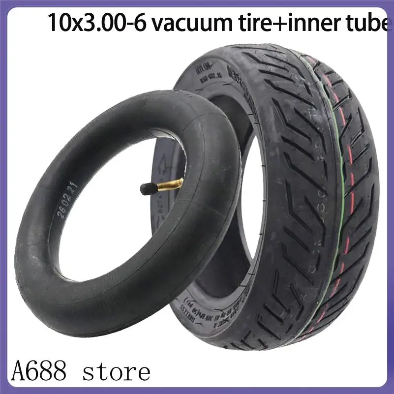 

Износостойкий комплект из бескамерной шины 10x3.00-6 и внутренней камеры для 10-дюймовых электросамокатов (для модернизации)
