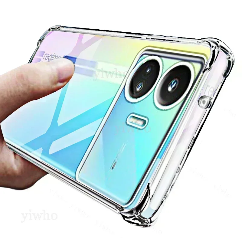 

Transparent Silicone Soft Phone Case on For Realme GT Neo5 SE Back Clear Covers on For OPPO Realme GTNEO5 Neo 5 SE 5se