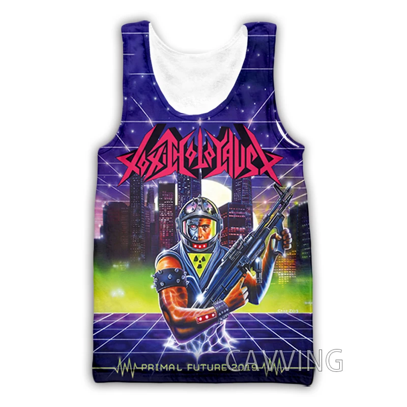 

New Fashion Women/Men's 3D Print Toxic Holocaust Tank Tops Harajuku Vest Summer Undershirt Shirts Streetwear