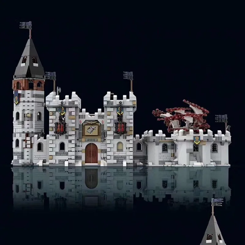 

K89 K90 K101 Drama Game of the Thrones Winterfell Castle dragon MOC-39717 Figures Model Building Blocks Bricks Diy Toys