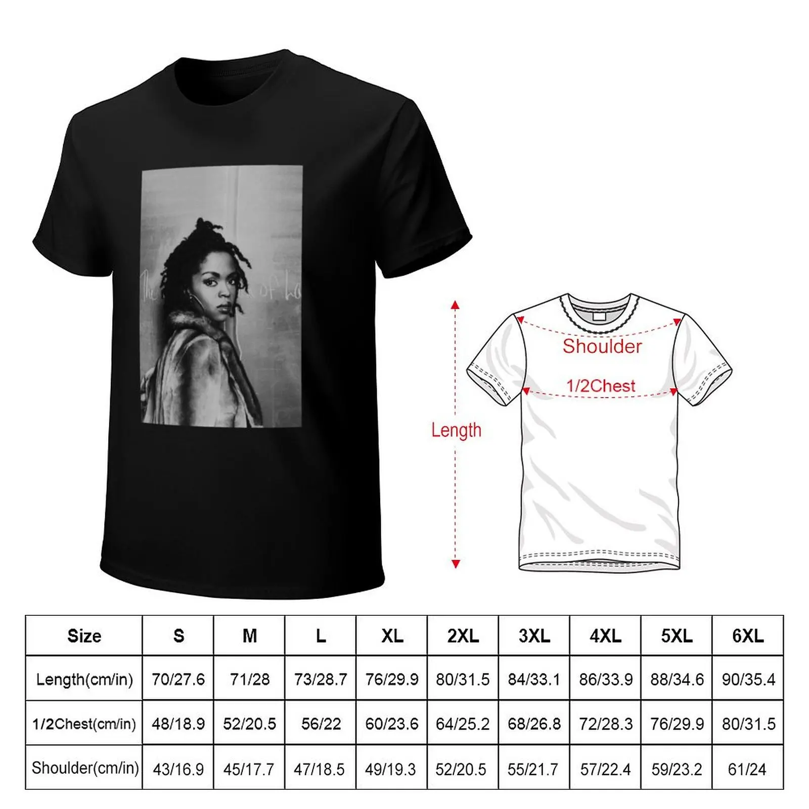 lauryn hill love for lauryn hill lovers T-Shirt Relaxed Casual Short Sleeve Tee