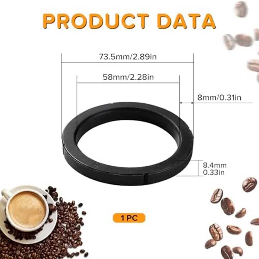 High Temperature Resistant Silicone Steam Ring Group Head Gasket for Espresso Machines Compatible with For Rancilio Models