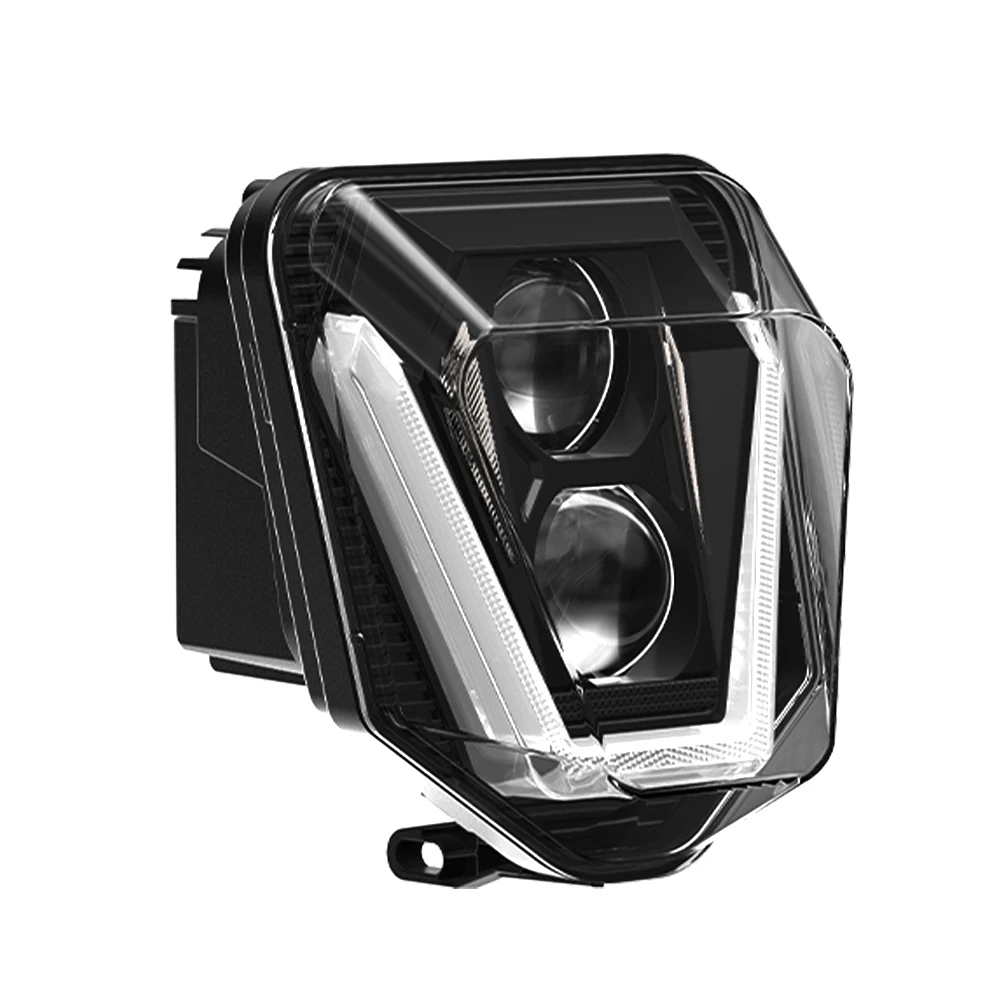 E24 Super Bright Dirt Bike LED Koplamp voor Husqvarna's FE 250 350 450 501 TE 150i 250i 300i Motorfiets Motocross LED Koplampen