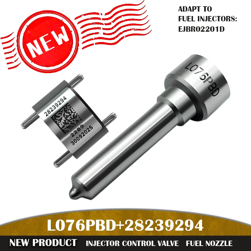 28239294 control valve L076PBD nozzle is suitable for Delphi control valve diesel injector nozzle fuel Kia KIA