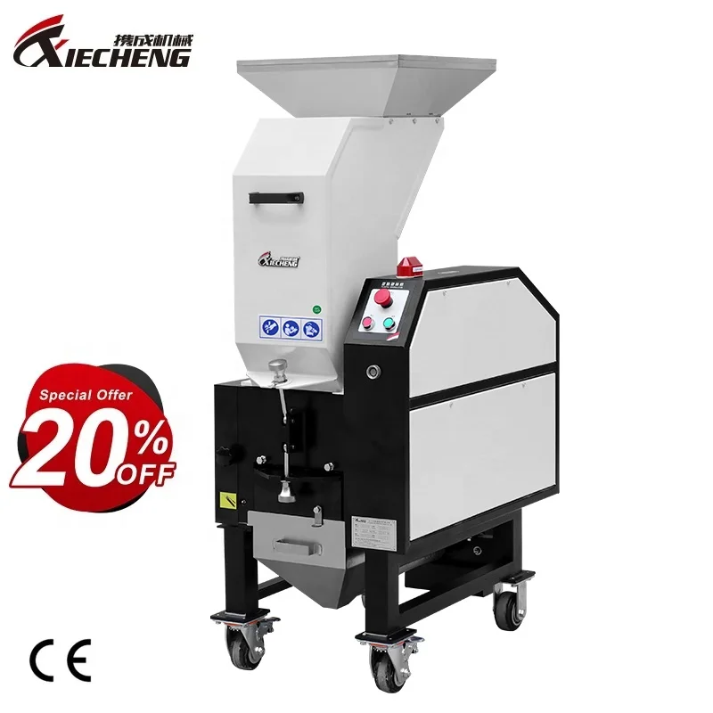 

Small Recycling Plastic Bags Grinding Machine Plastic Shredder Medium and Low Speed Machine Side Plastic Crusher