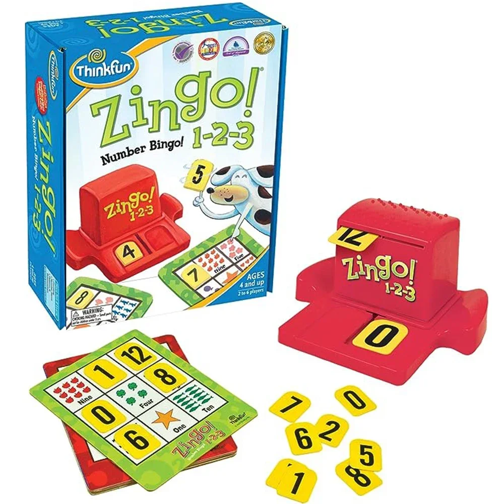 Card Game for Kid Early Education Puzzle Children's Bingo  Age 4 and Up - One of The Most Popular Board Games