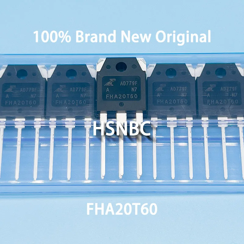 10 pièces/lot FHA20T60 20T60 FHA20T60A TO-3P 600V 20A IGBT puissance Transistor 100% nouveau Original