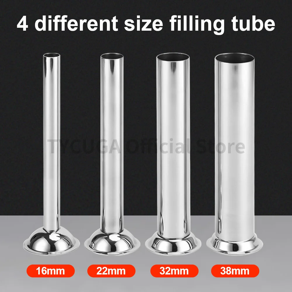 3/5/7/10/15л ручная машина для производства колбас из нержавеющей стали, машина для производства колбас коммерческого класса с 4 наполнительными воронками для кухни