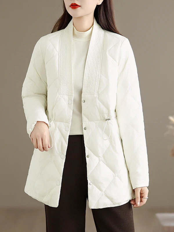 

Легкая хлопковая куртка Slim Fit, женская модная корейская куртка, оригинальный дизайн, весна-осень, Новое поступление, V-Ne Long Sve