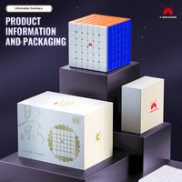 QiYi XMD Shadow V3 6X6X6 Core Magnetic UV Magic Cubes Educational Toys Birthday Christmas Gifts For Children 6x6 Cubo Magico