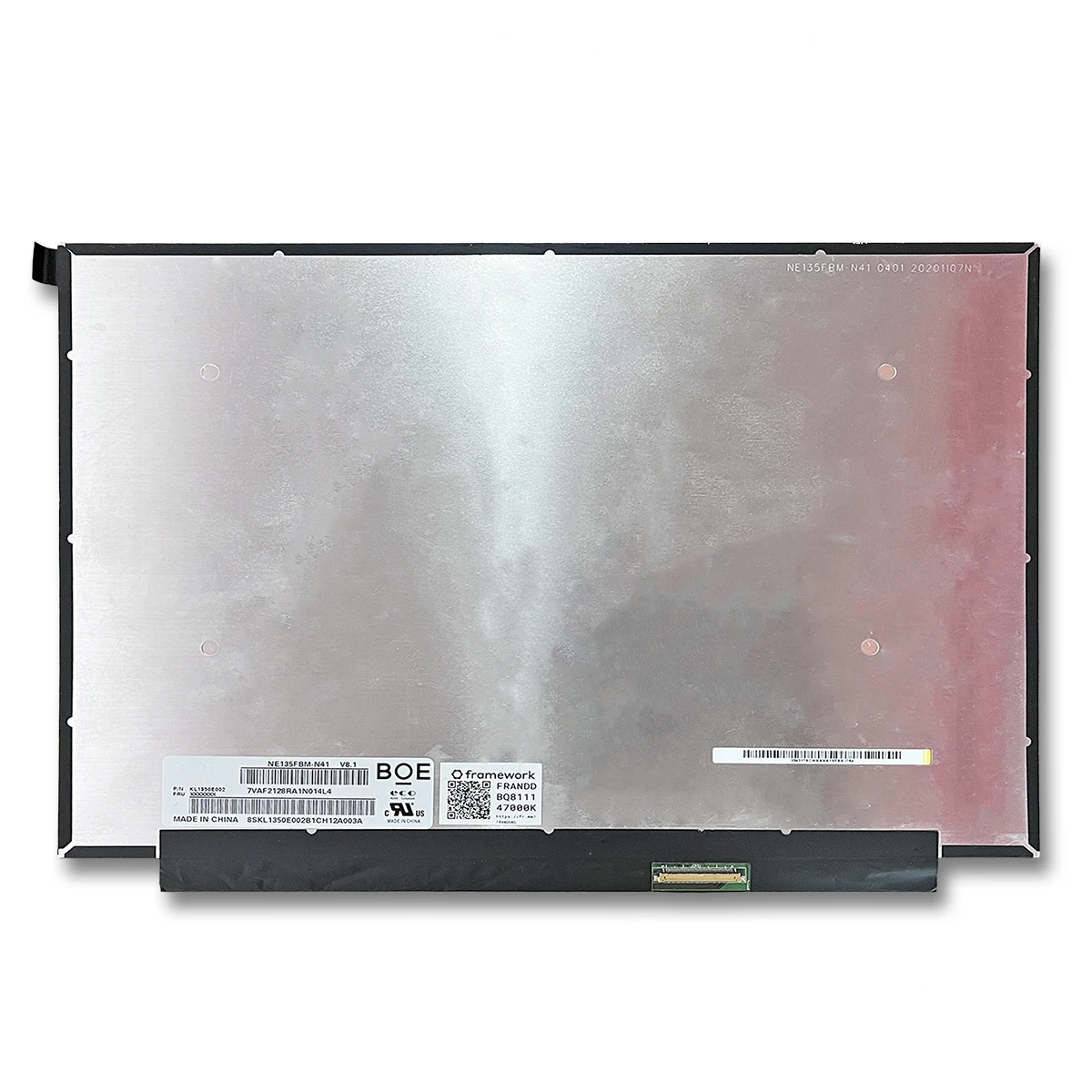 NE135FBM-N41 LCD Screen Display QHD 2256x1504 EDP 40 Pins Non Touch 13.5 inch New Replacement Laptop Notebook LCD Display Panel