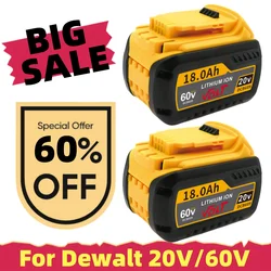 Replacement Battery For DeWalt 20V/60V MAX Li-ion Battery For DeWalt DCB547-XJ DCB200 DCB201 For Flexvolt Tool Batteries