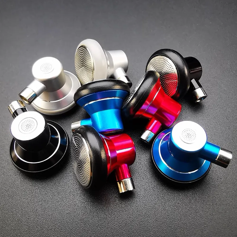 FENGRU-PT32 Graphene Unidade fone de ouvido, DIY Earbuds com interface MMCX, som pesado Bass, unidade de cabeça chata, não incluindo cabo, 15,4 milímetros