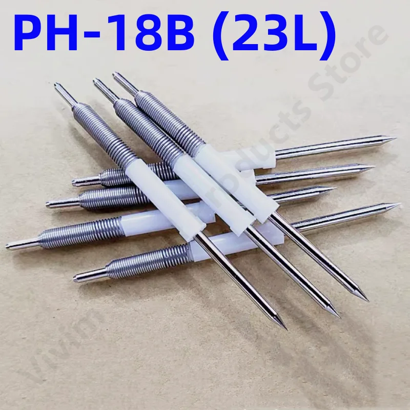 20/50PCS PH-18B 23L Length 54mm PCB Spring Test Probe ICT Test Pin For PCB Test B Head Straight Sharp Tip Head Dia 1.78mm