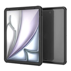 Shellbox IP68 Waterproof Case for iPad Air 13 2024 Military Grade Protection Defender Rugged Cover for iPad Pro 12.9 inch 2018