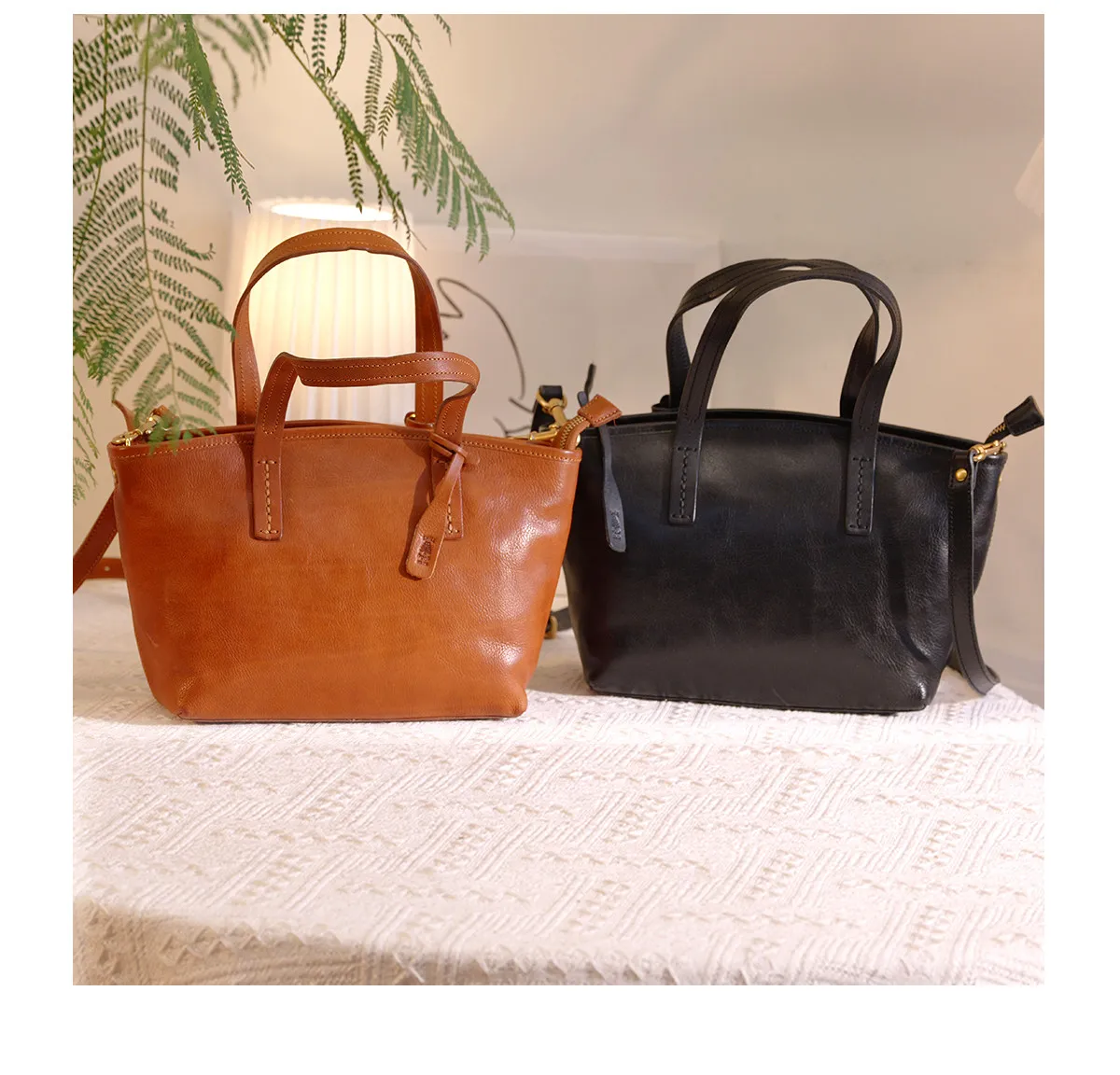 Hochwertige Damen-Handtasche aus echtem Leder, schlicht, lässig, für Wochenende, Party, luxuriös, handgefertigt, aus echtem Rindsleder. – Detail 23