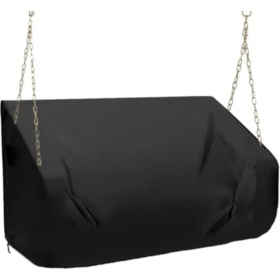 

Porch Swing Cover 73 Inch Water-Resistant 600D Oxford Hanging Outdoor Swing Cover All Weather Protected Swing Covers for Outdoo