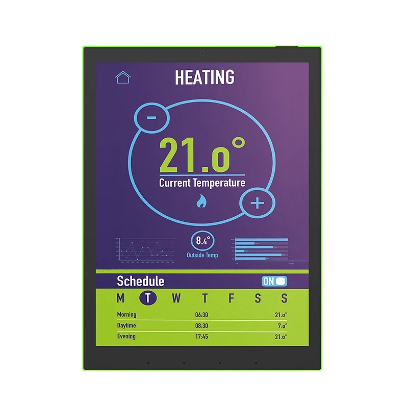 

Smart Home Control Panel Wifi Smart Thermostat Display Switch Control Works With Matter Protocol