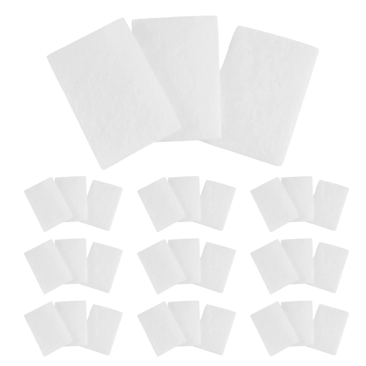 30 filtros de aire CPAP HEPA, filtros de ventilador de repuesto desechables, toallitas para máscara CPAP para