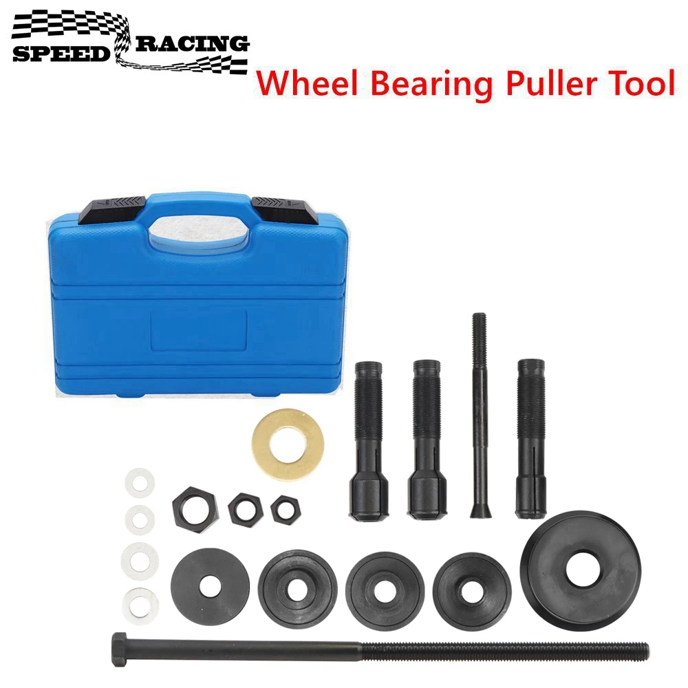 18Pc Wheel Bearing Installer And Remover Puller Tool Suite For Harley Davidson 2000+ VT102 Motorcycle 0.75