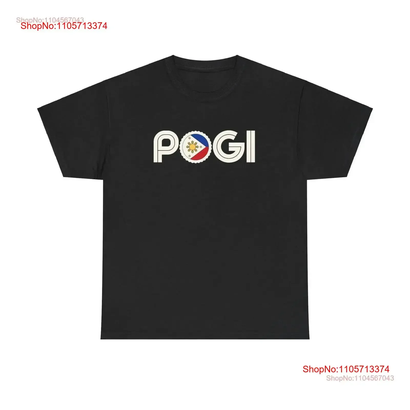Pogi Philippines Heavy Cotton T Shirt Tagalog Pinoy For Filipino vintage Washed Soft designer clothes Stylish Breathable