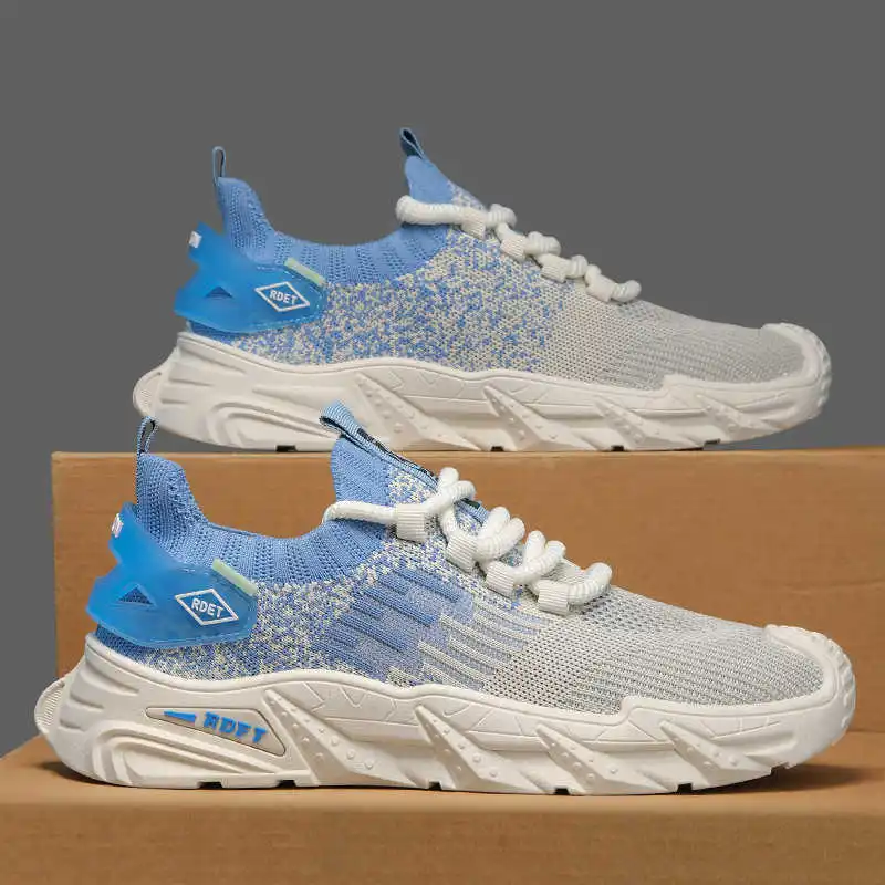 

Синие кроссовки на высокой платформе, увеличивающие рост, мужские прогулочные летние уличные роскошные туфли, мужская спортивная обувь Saoatenis Importers