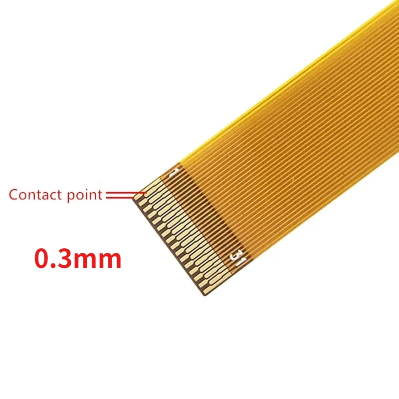 0.3mm Pitch Flat Flexible Cable FPC FFC 7-71 Pin Options - High-Density Flat Cable for Electronics