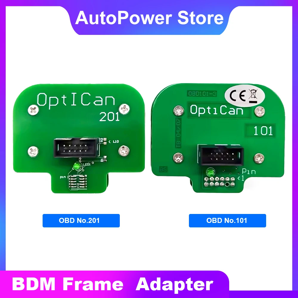 BDM100 Adapter Works with BDM Frame EDC16 OBD No.101 Optican NO.201 Probe Car Diag Tools for Bosch for Sie-mens BDM-100 BDM ECU