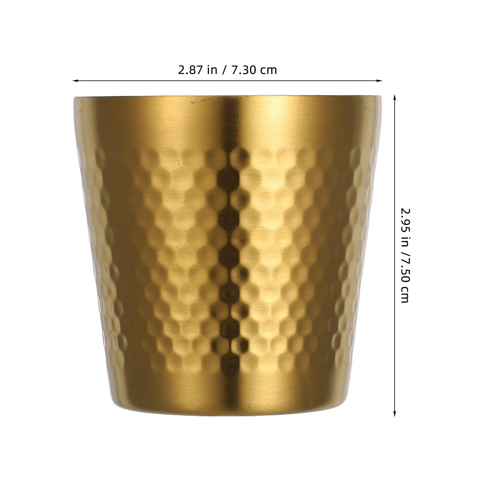 وعاء الحلاقة من الفولاذ المقاوم للصدأ 175 مللي للرجال، وعاء حلاقة معدني متين وقابل لإعادة الاستخدام، كوب صابون الحلاقة المنزلي #6