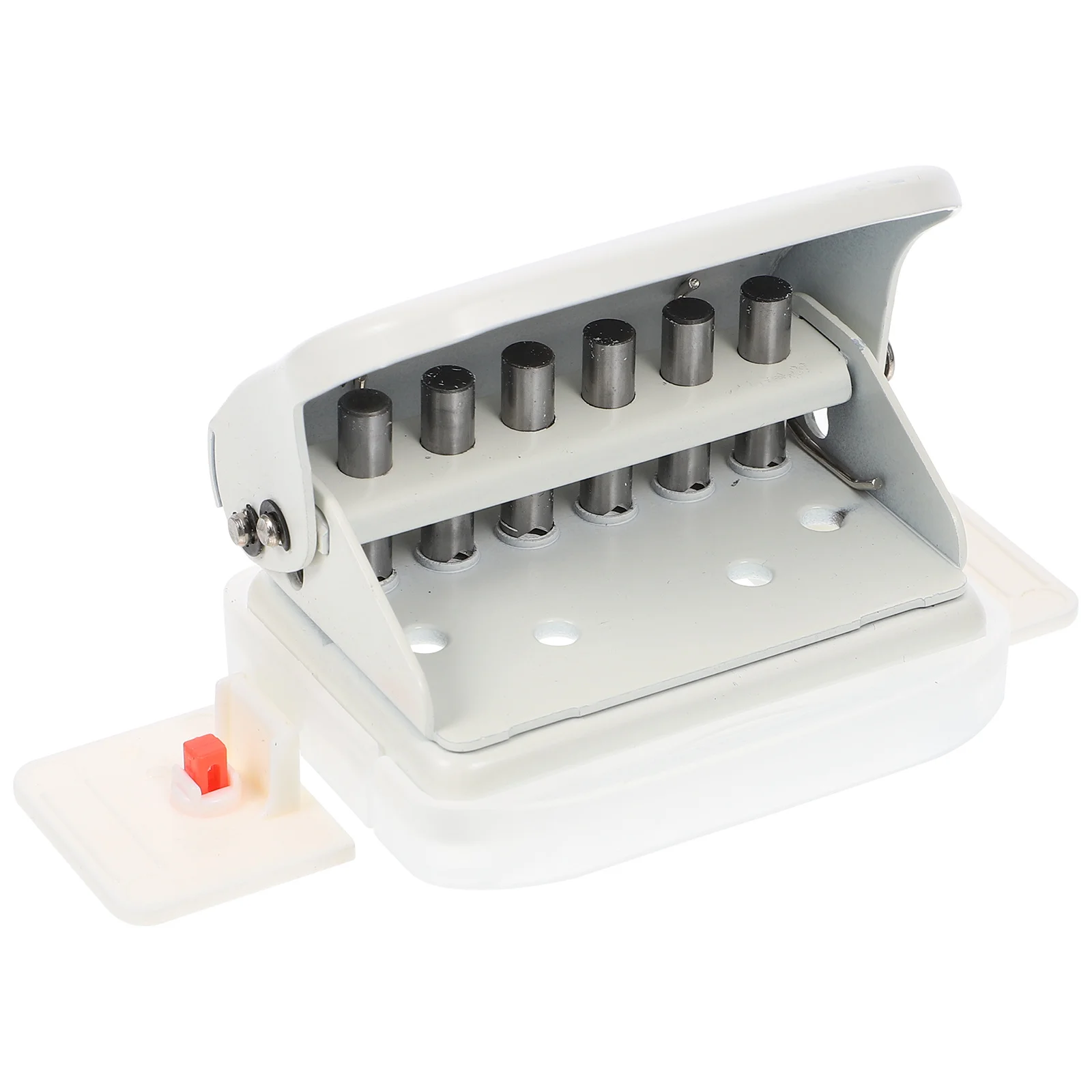 

1Pcs 26 Holes Mushroom Hole Puncher A4 Paper Stationery Portable Durable for School Home Office Scrapbooking Greeting Cards