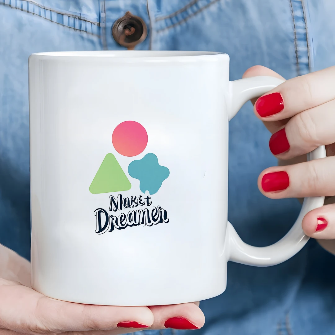 

11oz Muket Dreamer Artisan Cup Kids Cold & Hot Beverage Cup Christmas Gift Family Office Creative Cup