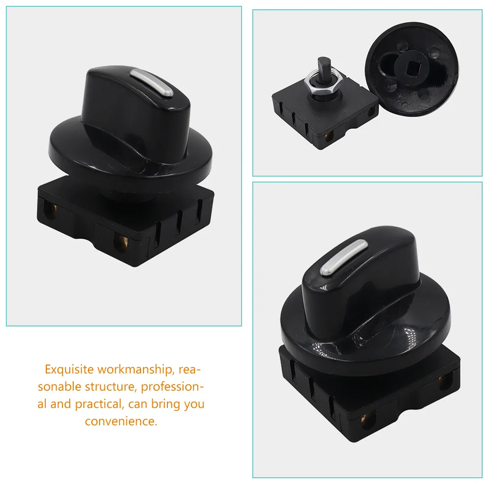 

2 set 2 Sets Rotary Switch Replacement Fan Speed Selector 3 Speed Control Knob Universal Electric Heater Controller Portable