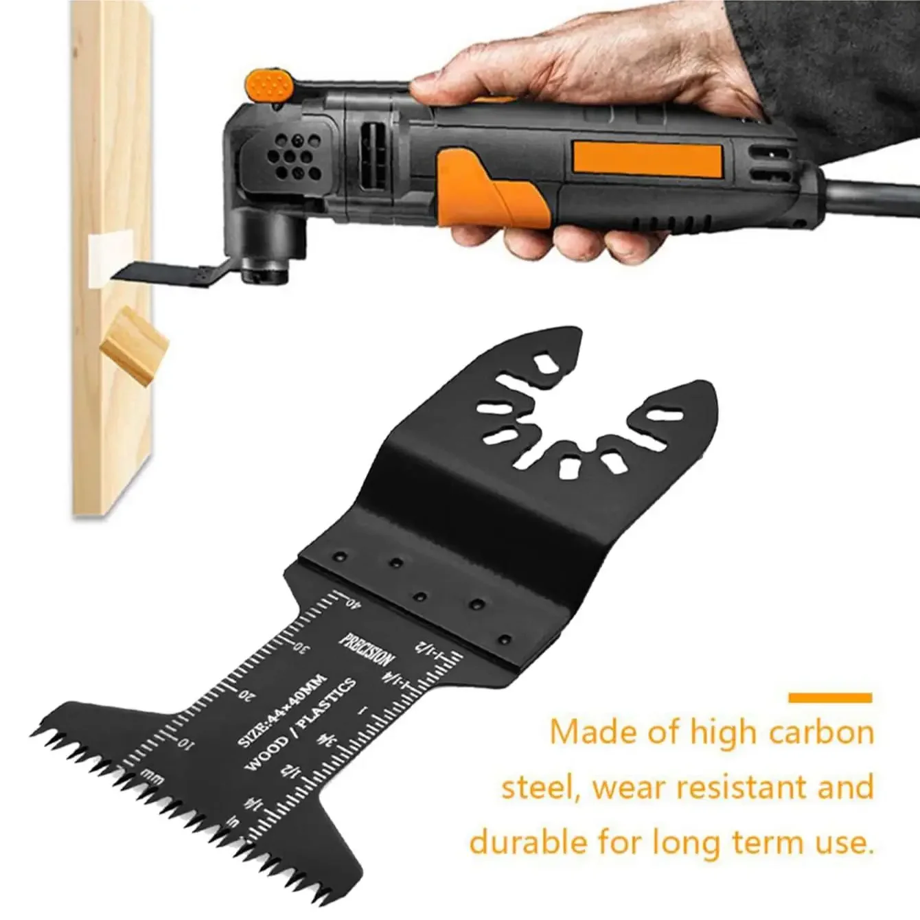 Hoja de sierra multiherramienta oscilante de cambio rápido para Fein Black & Decker Bosch Chicago Roybi Milwaukee Makita Craftsman Dewalt