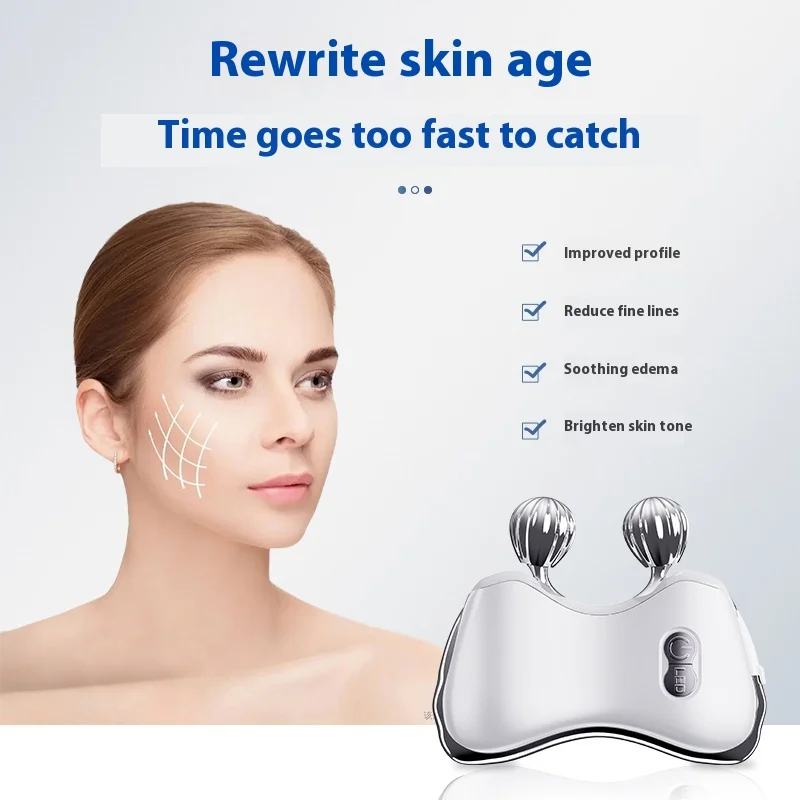 

Face Rolling Massager Face Sli mming V Line Facial Lift Phototherapy Massager Wrinkle Remover Body Massager Skin Tightening
