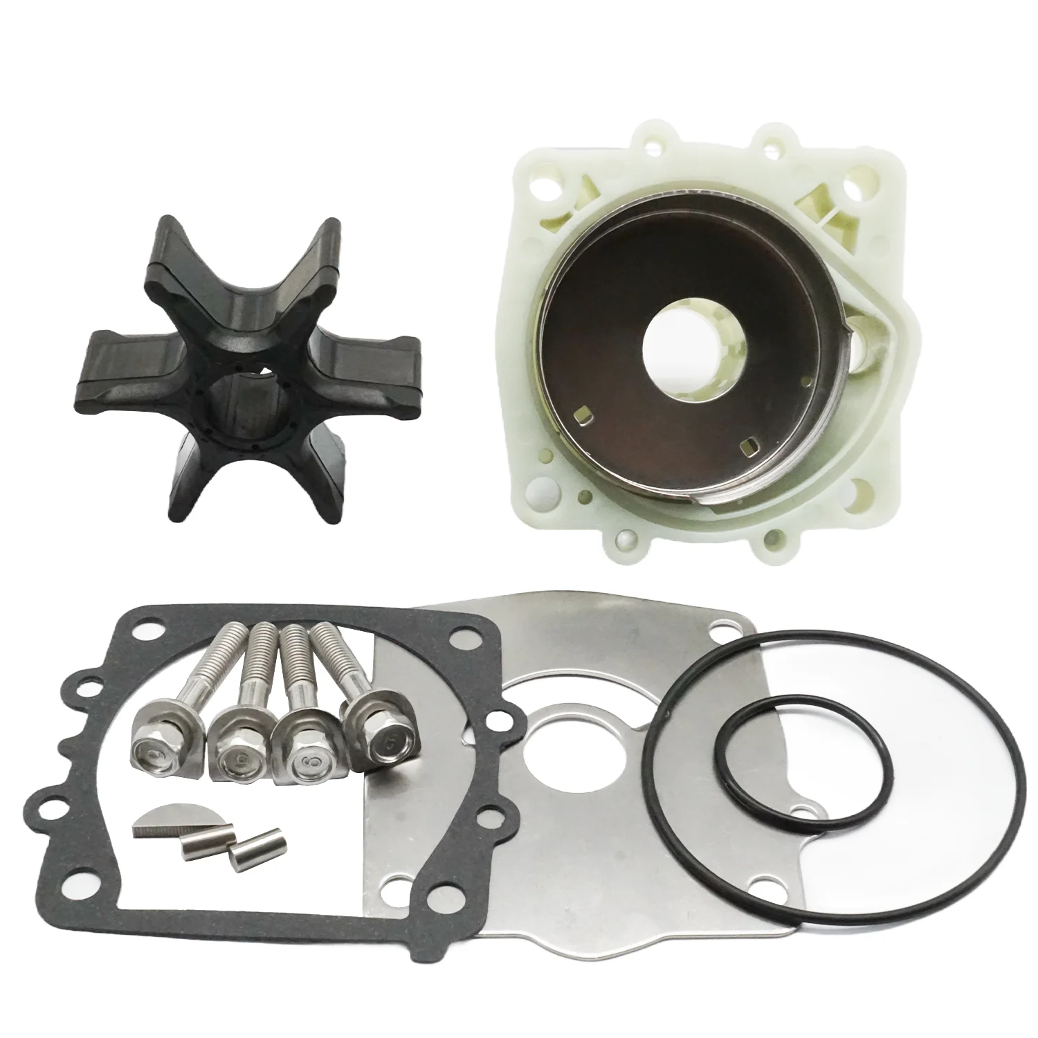 

Water Pump Impeller Repair Service Kit for Yamaha Marine 150 175 200 225 250 300 HP C150 L150 S150 Outboard Engines 61A-W0078-A1