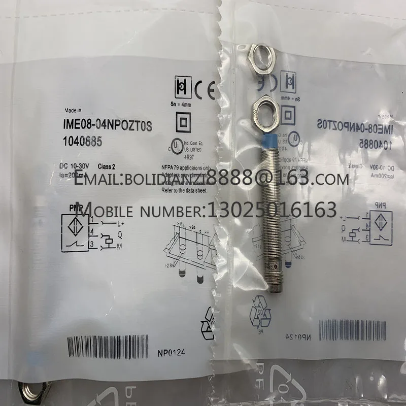 

Новый датчик приближения IME08-04NPOZT0S IME08-04NNOZT0S В наличии