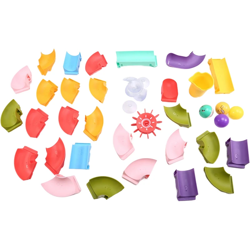 

ABSS-детские игрушки для ванной, дорожка, слайд-трек своими руками с присосками для детей 3-6 лет