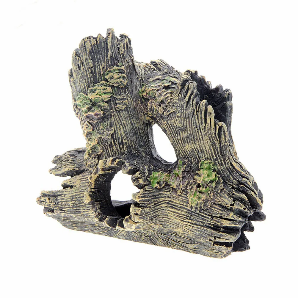 

Crystal Shrimp Hiding Cave Resin Aquarium Fish Tank Decor Rockery Landscape Hill For Nitrobacteria Safe Water Use