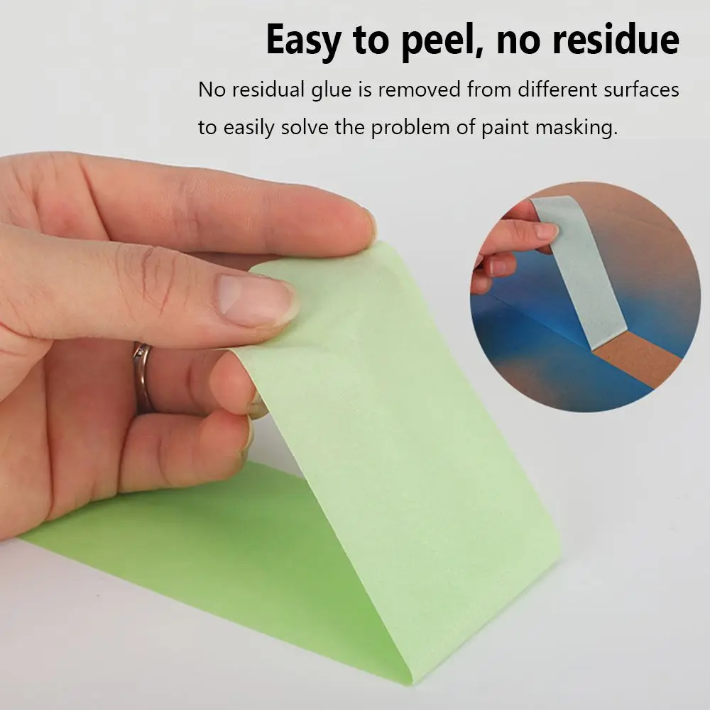 15M Binnen Buiten Zelfklevende Muurkunst Latex Verfscheiding Afplakband Zwakke Viskeuze Washi Tape